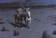 Frederic Remington Pretty Mother of the Night-White Otter is No longer a boy (mk43) oil painting picture wholesale